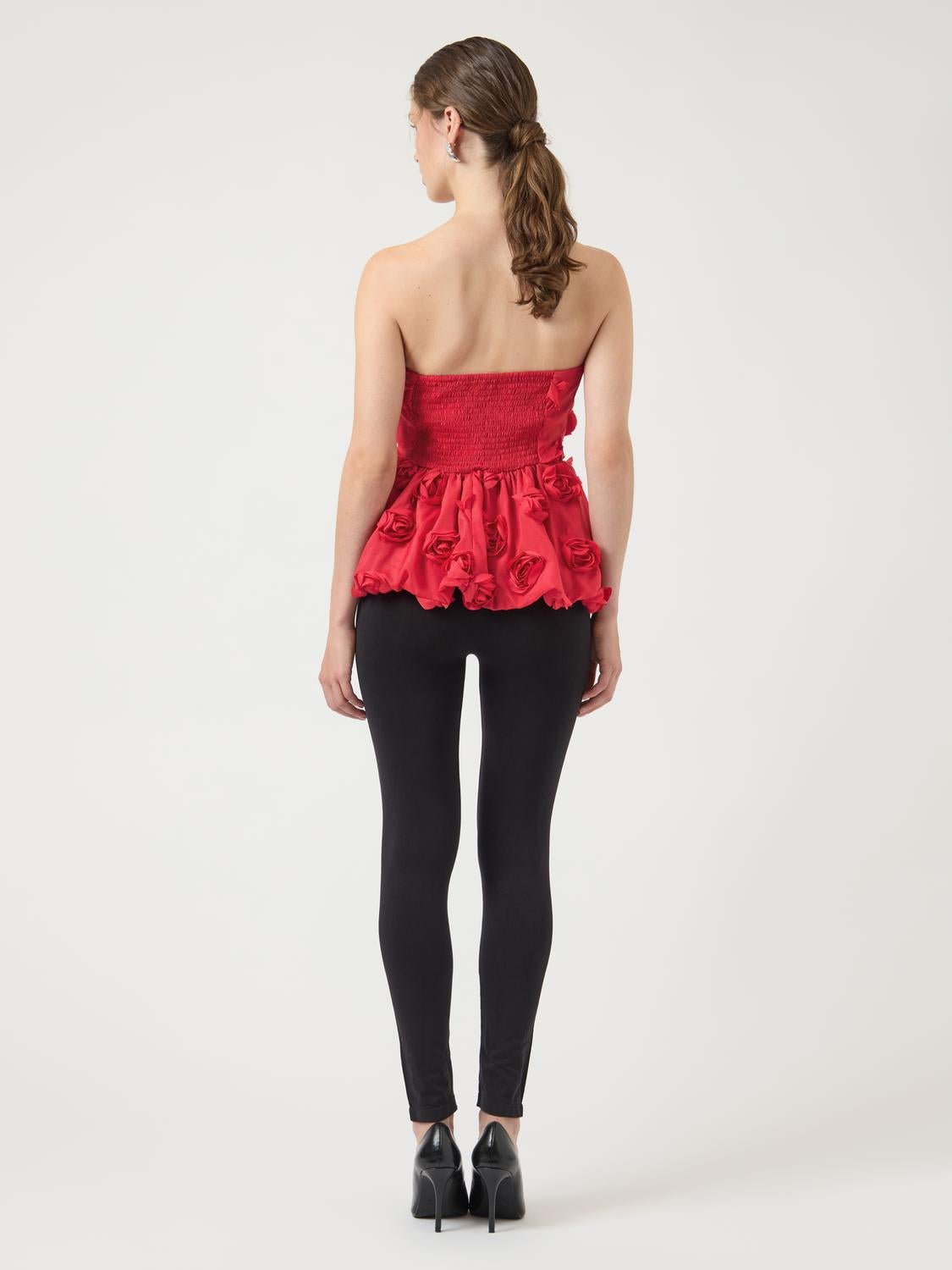 YASSTILA Top - Jester Red - VERO MODA & VILA Bergvik